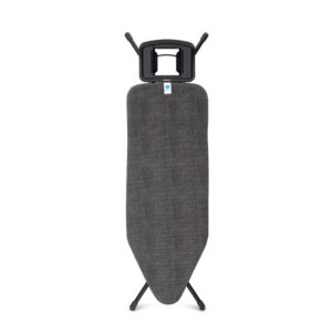 Маса за гладене Brabantia C 124x45cm с масивна поставка за ютия, Denim Black - Technomani