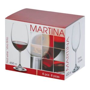 Чаша за вино Bohemia Royal Martina 450ml, 6 броя - Technomani