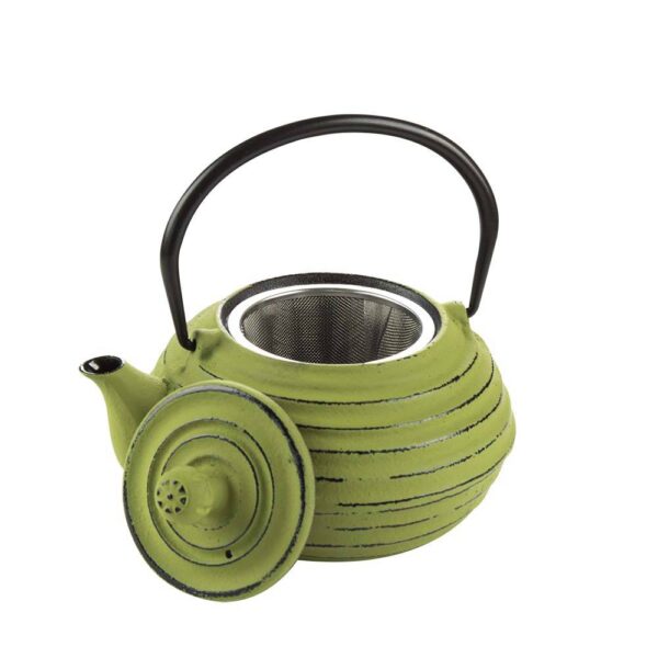 Чайник чугунен с цедка Luigi Ferrero FR-8370G 700ml, зелен - Technomani