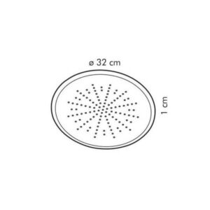 Тава перфорирана за пица Tescoma Delicia Ø32cm - Technomani