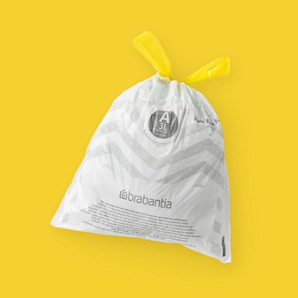 Торба за кош Brabantia PerfectFit Sort&Go/Touch размер A, 3L, 40 броя, пакет - Technomani