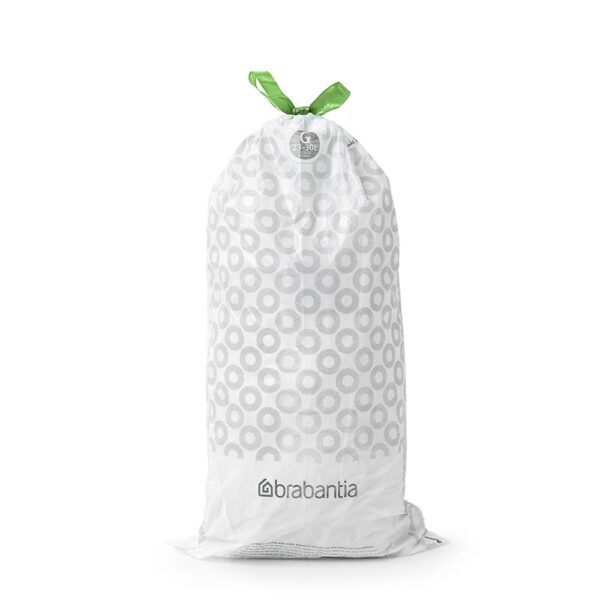 Торба за кош Brabantia PerfectFit NewIcon/Touch размер G, 23-30L, 10 броя, ролка - Technomani