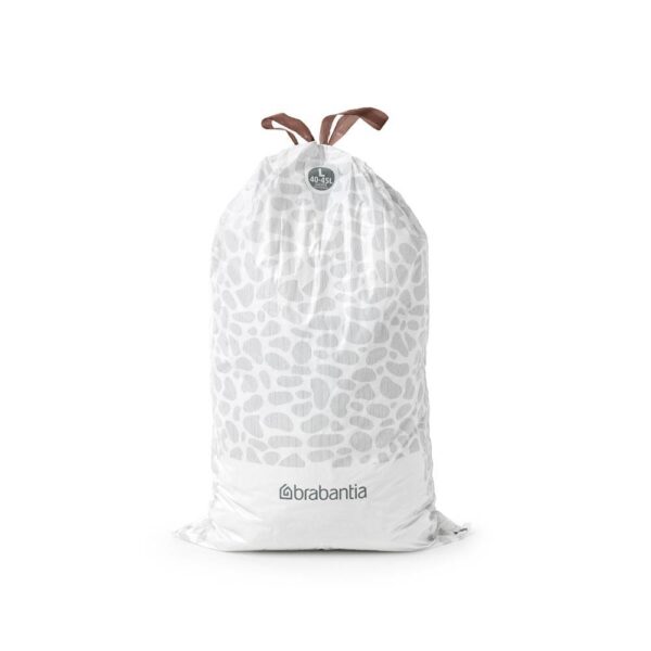 Торба за кош Brabantia PerfectFit FlatBack+/Touch размер L, 40-45L, 10 броя, ролка - Technomani