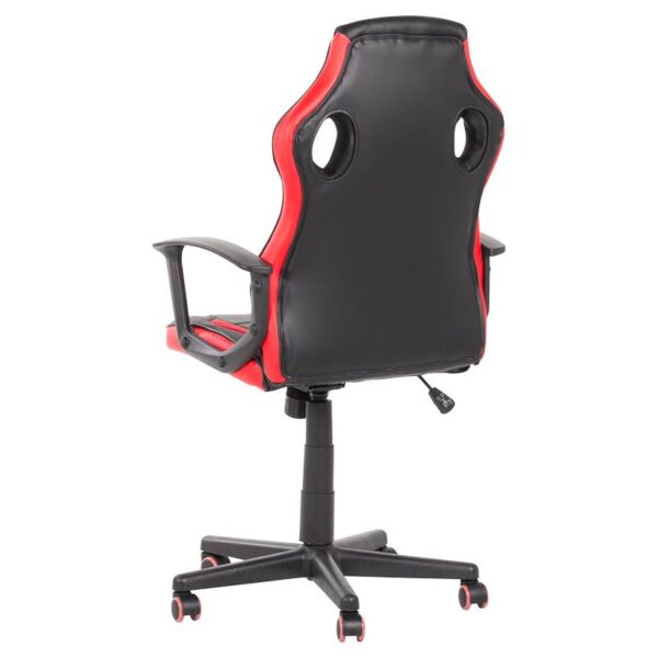 Геймърски стол Carmen 7519 - черно-червен - Technomani