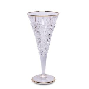 Чаша за вино Bohemia 1845 Glacier Gold 250ml, 6 броя - Technomani