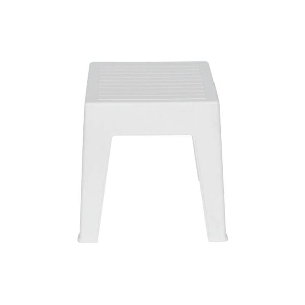 Пластмасова градинска маса за кафе PETUNYA CT-075 55 - бяла - Technomani