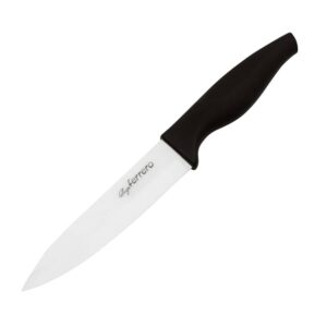 Нож Luigi Ferrero FR-1704C 10cm, керамичен, черен - Technomani