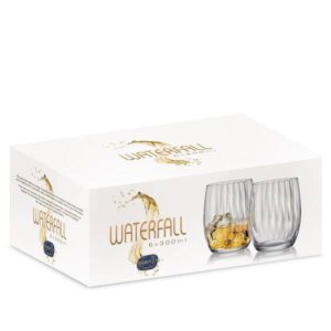 Чаша за водка Bohemia Royal Waterfall 300ml, 6 броя - Technomani