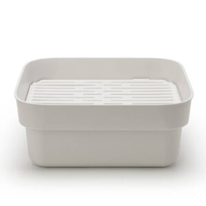 Купа за миене и отцеждане Brabantia SinkSide Light Grey - Technomani