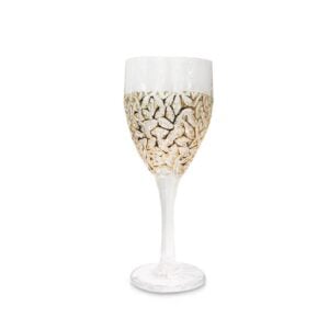 Чаша за вино Bohemia 1845 Nicolette Golden Marble 270ml, 6 броя - Technomani