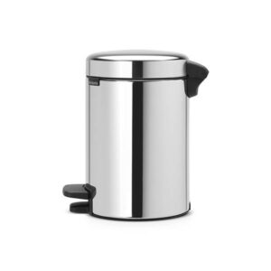 Кош за смет с педал Brabantia NewIcon 3L, Brilliant Steel - Technomani