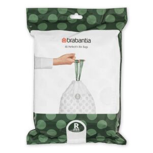 Торба за кош Brabantia PerfectFit Bo, размер R, 36L, 40 броя, пакет - Technomani