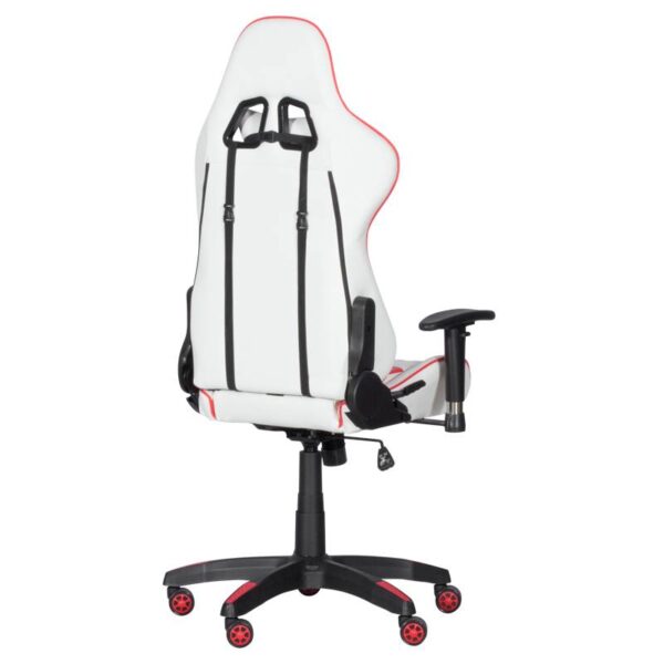 Геймърски стол Carmen 6192 - червен-бял - Technomani