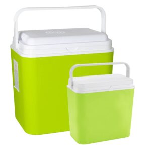 Комплект хладилни кутии Atlantic 24L+10L, зелен - Technomani