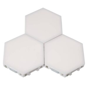 Комплект от 3 броя Модулен TOUCH LED панел тип „Honeycomb“ - Technomani