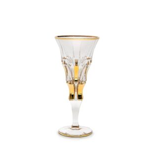 Чаша за вино Bohemia 1845 Cascade Gold 240ml, 6 броя - Technomani