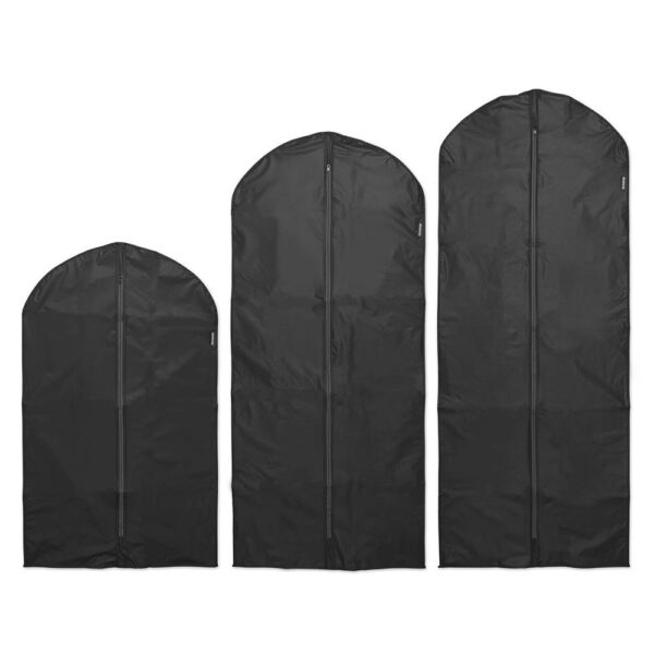 Комплект калъфи за дрехи Brabantia, размер M/L/XL, 60x100/135/150cm, Black 3 броя - Technomani