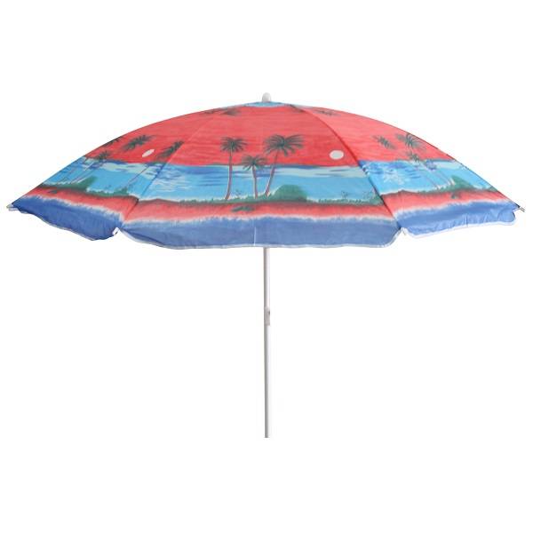 Плажен чадър Muhler U5037 Mix Colors, 1.6m - Technomani