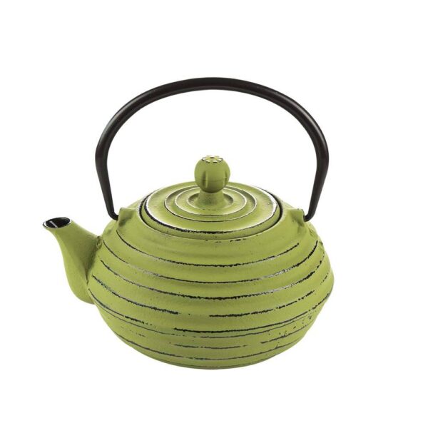 Чайник чугунен с цедка Luigi Ferrero FR-8370G 700ml, зелен - Technomani