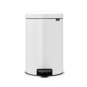 Кош за смет с педал Brabantia NewIcon 20L, White - Technomani