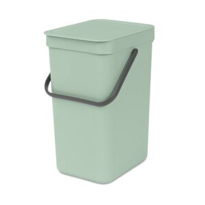 Кош за смет за разделно събиране Brabantia Sort&Go 12L, Jade Green - Technomani