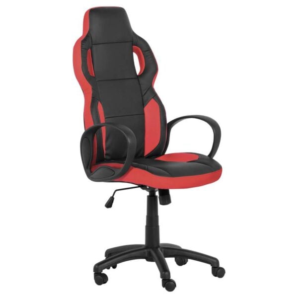 Геймърски стол Carmen 7510 - черно-червен - Technomani