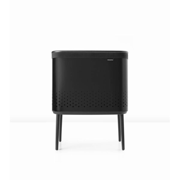 Кош за пране Brabantia Bo 60L, Matt Black - Technomani