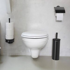 Държач за тоалетна хартия Brabantia Profile Black - Technomani