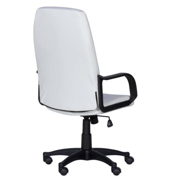 Работен офис стол Carmen 6511 - бял  - Technomani