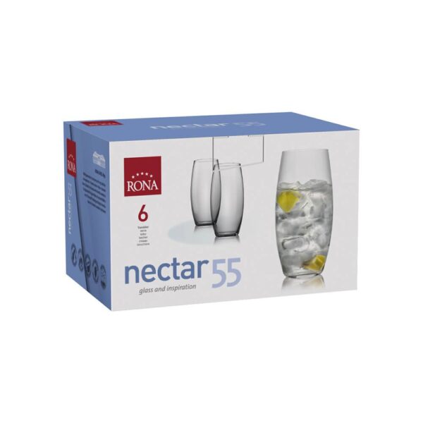 Чаша за вода Rona Nectar 4932 550ml, 6 броя - Technomani