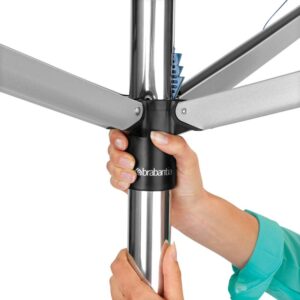 Външен простор Brabantia TopSpinner 60m, метален шип за вкопаване - Technomani