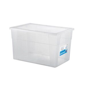 Универсална кутия Stefanplast Visual Box XXL High, 62L, прозрачна - Technomani