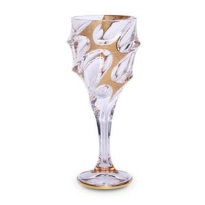 Чаша за вино Bohemia 1845 Calypso Golden Ice 270ml, 6 броя - Technomani