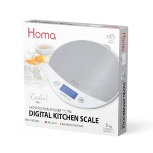 Везна HOMA HS-511 Cadis Везна HOMA HS-511 Cadis, ел.кухненска, 5kg - Technomani