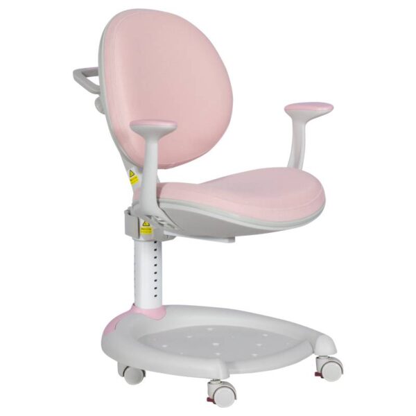 Ергономичен детски стол Carmen 6016 - розов - Technomani