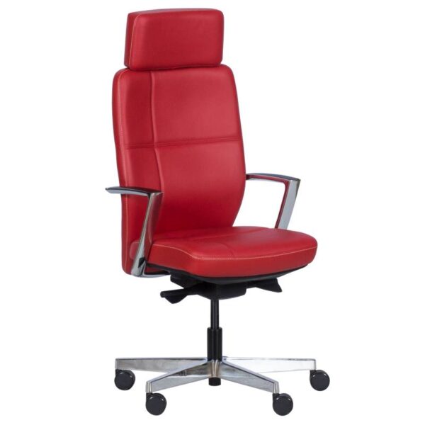 Ергономичен стол SAHARA - червен LUX - Technomani