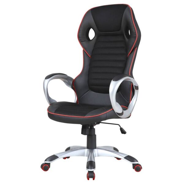 Геймърски стол Carmen 7506 - черно-червен - Technomani
