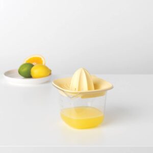 Сокоизстисвачка с меритeлнa кана Brabantia Tasty+ 0.5L, Vanilla Yellow - Technomani