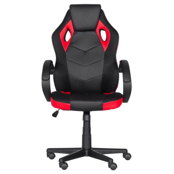 Геймърски стол Carmen 7602 - черен - червен - Technomani