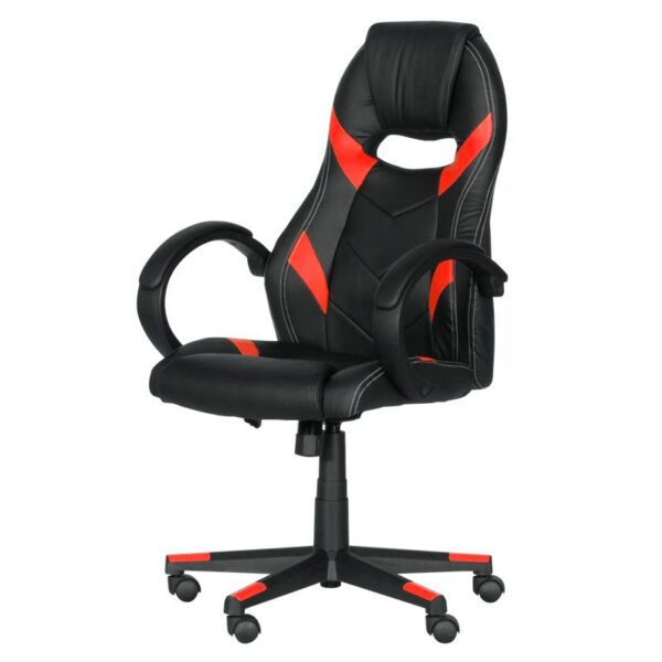 Геймърски стол Carmen 7605 - черен - червен - Technomani