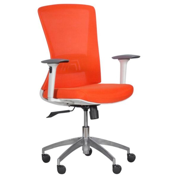 Работен офис стол Carmen 7543 - оранжев - Technomani