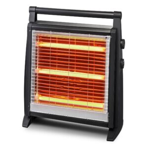 Печка кварцова KUMTEL LX-2830M 1800W 3 тръби, овлажнител - Technomani