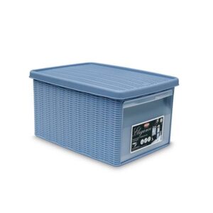 Универсална кутия с отвор Stefanplast Elegance M, 15L, синя - Technomani