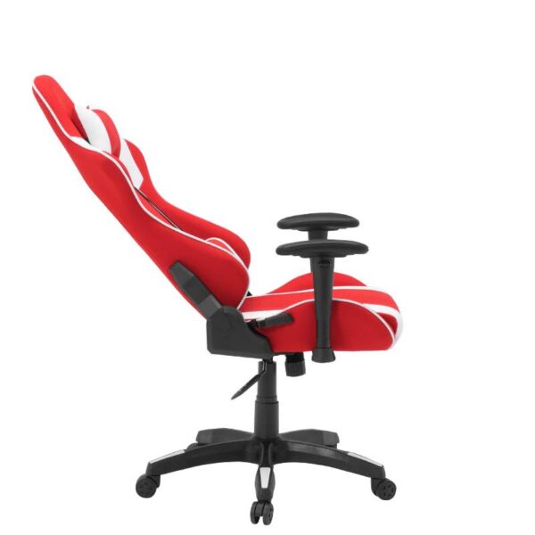 Геймърски стол Carmen 6312 - бял - червен - Technomani