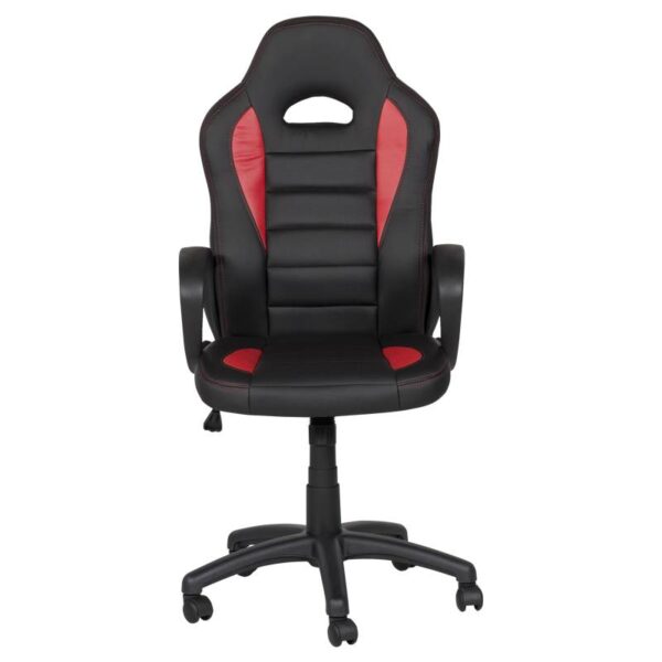 Геймърски стол Carmen 7501 - червено-черен - Technomani