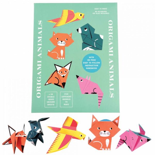 Rex London – Творчески комплект оригами – Животни  - Technomani