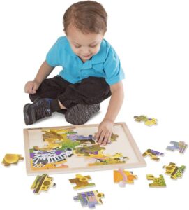 Melissa & Doug – Дървен пъзел – Сафари – 24 части Melissa & Doug – Дървен пъзел – Сафари – 24 части - Technomani