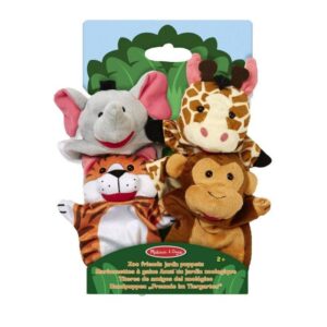 Melissa & Doug – Кукли за ръце за куклен театър – Животни от зоопарка Melissa & Doug – Кукли за ръце за куклен театър – Животни от зоопарка - Technomani