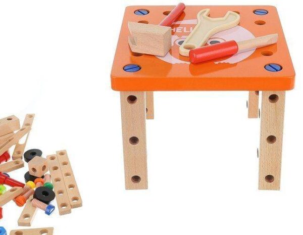 Детска игра – Стол за сглобяване – 54 части  - Technomani