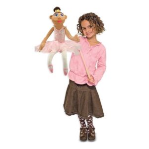 Melissa&Doug – Кукла за куклен театър – Балерина Melissa&Doug – Кукла за куклен театър – Балерина - Technomani